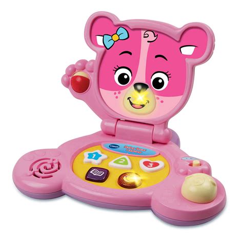 Vtech Baby Bear Laptop - Pink - IWOOT UK