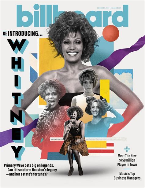 Primary Wave and Whitney Houston article on cover of Billboard Magazine | Primary Wave Music