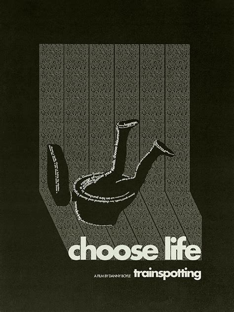 Trainspotting film poster on Behance