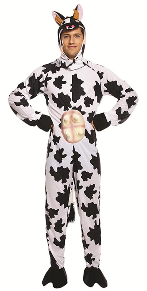 Adults Cow Costume | Animal & Nature Costumes | Mega Fancy Dress