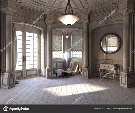 Fantasy Chateau Mansion Castle Interior Room Stock Photo by ©Ravven 216433966