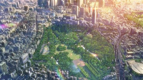 city, The Garden Of Words, Makoto Shinkai Wallpapers HD / Desktop and Mobile Backgrounds