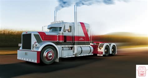 Peterbilt 389 Custom Design on Student Show