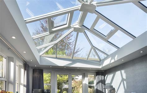 An Ultraframe Glass Conservatory Roof | Shed roof design, Roof design ...