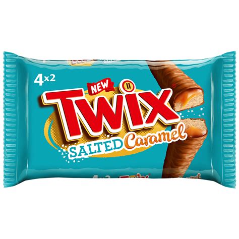 TWIX® Salted Caramel Twin Finger 4pk