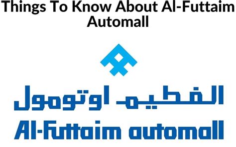 Things To Know About Al-Futtaim Automall