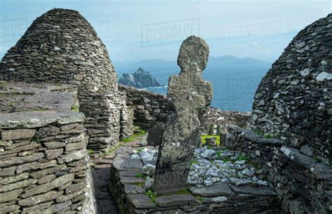 Monastery on Skellig Michael, Skellig Islands World Heritage Site, County Kerry, Ireland, Europe ...