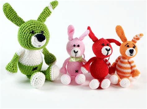 Crochet Pattern Bag Pendant Bunny