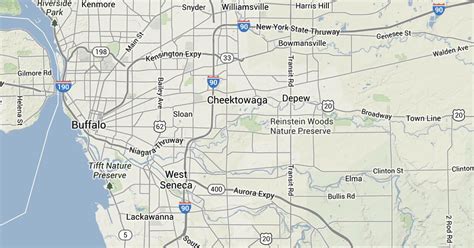 Cheektowaga Bike Trails - Maps of Bike Routes in Cheektowaga, NY | Cycling route, Bike route ...