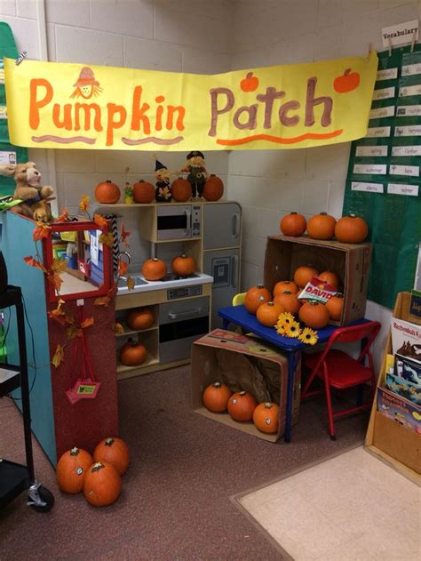 No funds for field trips? No problem! Welcome to my classroom pumpkin patch in the dramatic play ...