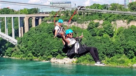 Zipline to the Niagara Falls.. A ONCE-IN-A-LIFETIME EXPERIENCE - YouTube