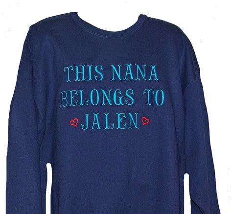 Nana Sweatshirt Custom Personalized Grandparent Reveal Gift - Etsy