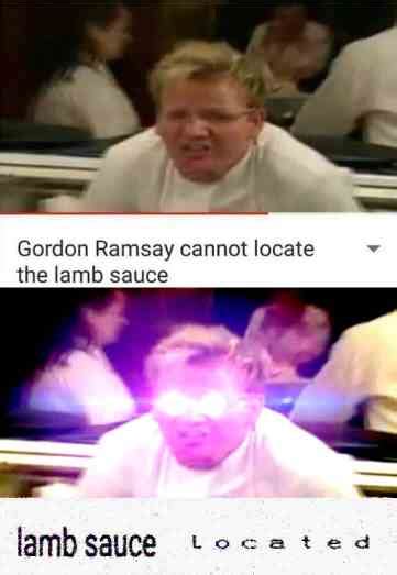 Original Lamb sauce located image | Gordon Ramsay's Lamb Sauce | Know ...