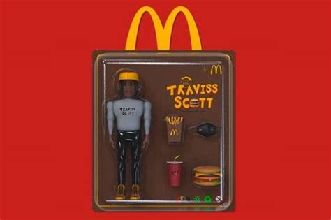 Fast Food Meal Rapper Figurine : travis scott toy