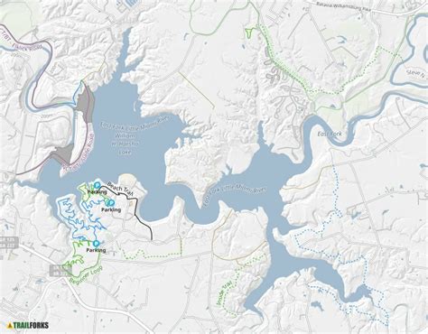 East Fork State Park Map - Alecia Lorianna