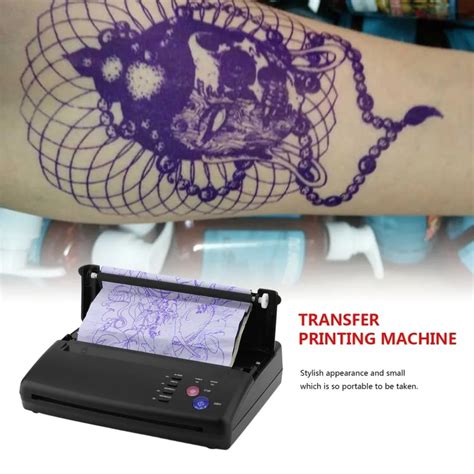 Professional Tattoo Transfer Copier Paper Maker Printer Machine Thermal Stencil Paper Maker UK ...