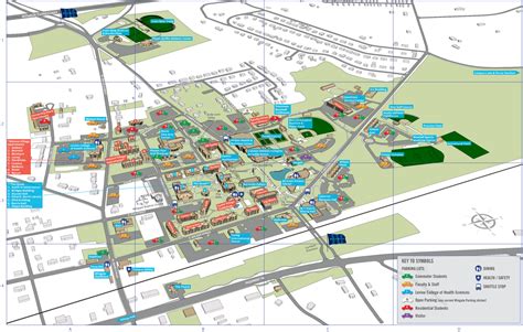 Wingate University Campus Map – Map Vector