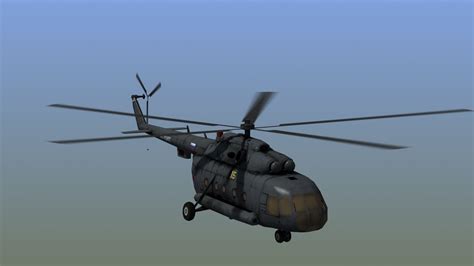 Mi17 Hip Helicopter 3D model | CGTrader