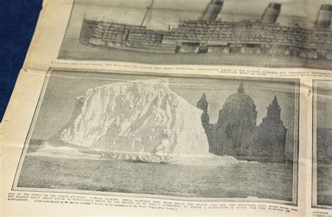 The Daily Graphic Newspaper In Memoriam of the Titanic (Original Print ...