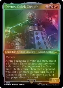 Davros, Dalek Creator (Display Commander)(Not Tournament Legal) | Universes Beyond: Doctor Who ...