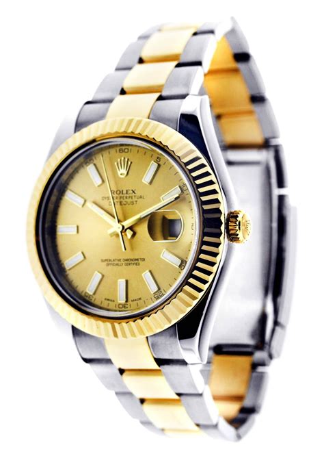 Rolex Datejust 2 | 18K Yellow Gold | 41 Mm – FrostNYC