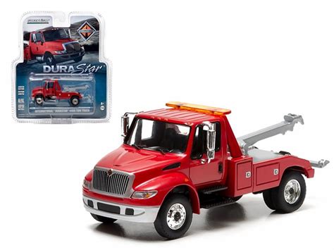 International Durastar 4400 Tow Truck Red 1/64 Diecast Model by ...