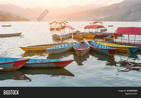 Lake Pokhara Sunrise. Image & Photo (Free Trial) | Bigstock