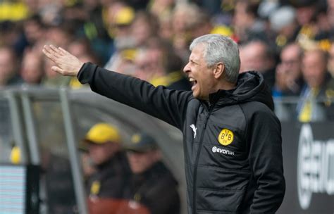 Borussia Dortmund manager Lucien Favre takes aim at officials following Revierderby defeat ...