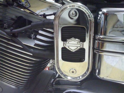 **SOLD** HD Bar & Shield Logo Coil Cover - Harley Davidson Forums