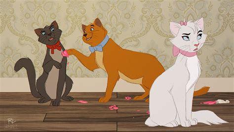 berlioz, toulouse, and marie 🐾 all grown up - - #aristocats #berlioz # ...