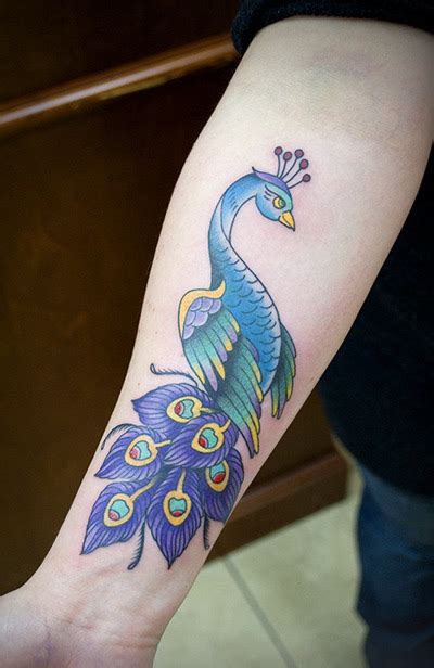 Watercolor Tattoos Peacock Ideas - Flawssy