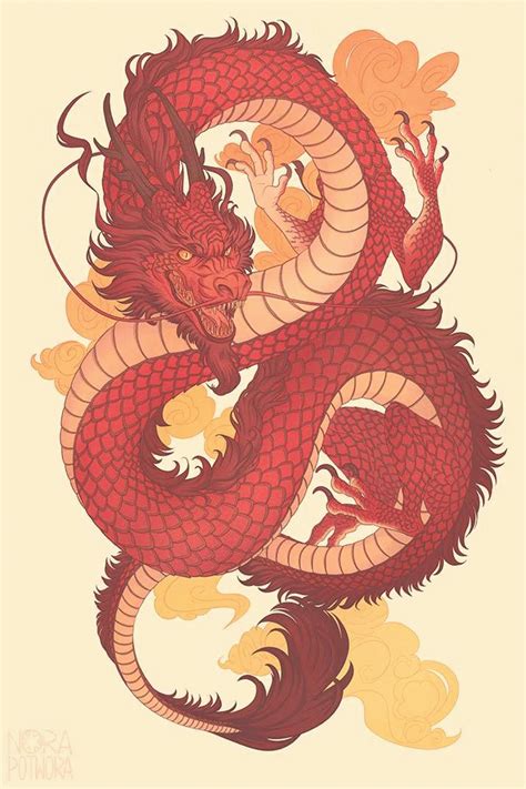 Chinese dragon poster commission Working on it was a huge fun | Dragon ...
