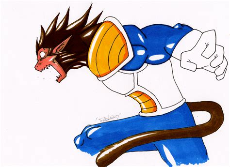 Oozaru Vegeta by AVN88 on DeviantArt