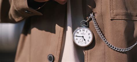 A Newly Designed Railroad Pocket Watch Salutes the Brand’s Timekeeping ...