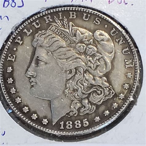 1885 MORGAN SILVER DOLLAR