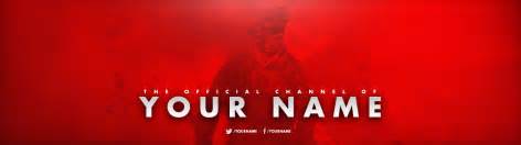 Red Gaming Banner (call of duty) by Heiwa-Graphiste on DeviantArt