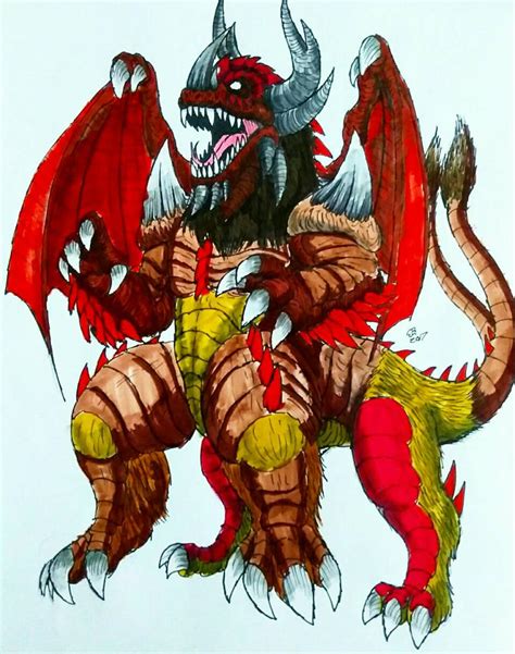 REILECIAH KING - The Demonic Hybrid Dragon by Erickzilla on DeviantArt