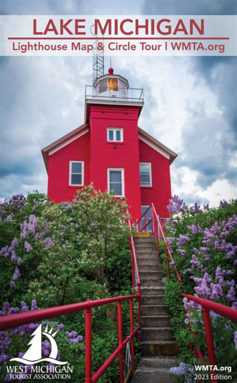 2023 Lake Michigan Lighthouse Map & Circle Tour - Lakeland Boating