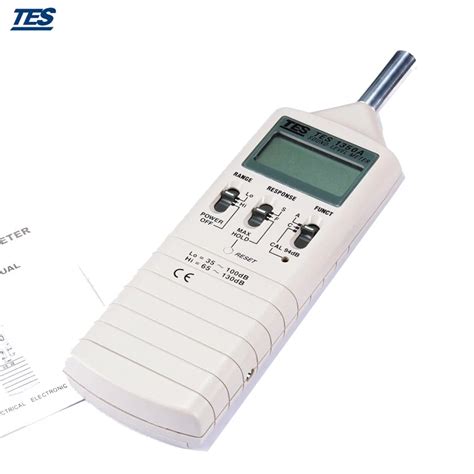 TES 1350A Sound Level Gauge Noise Tester with Built in Sound Calibrator , 0.1dB Resolution-in ...