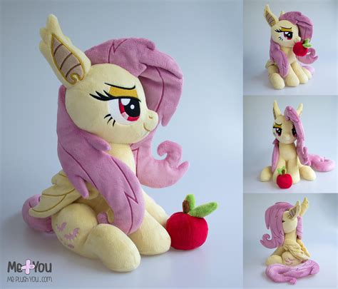 Flutterbat plush with apple by meplushyou on DeviantArt