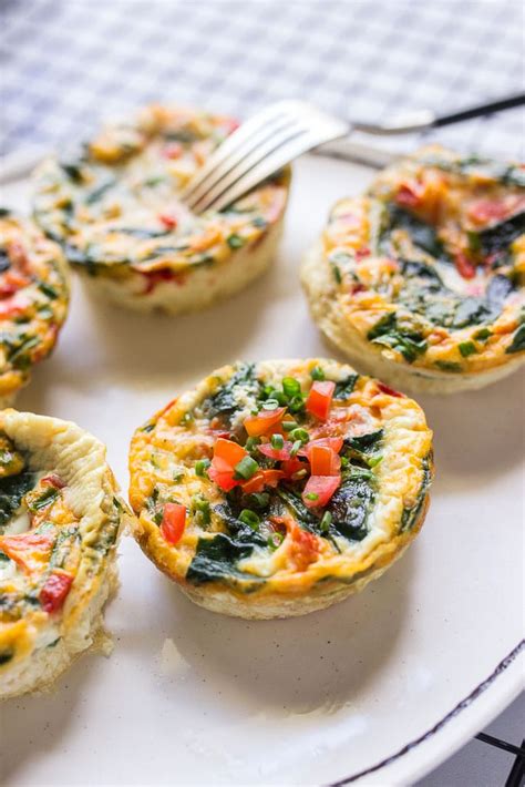 Healthy Egg White Muffin Breakfast Cups - The Cooking Jar