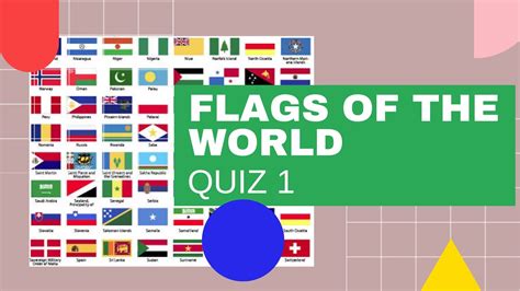 Flags of the World | Flag Quiz | Part 1 - YouTube