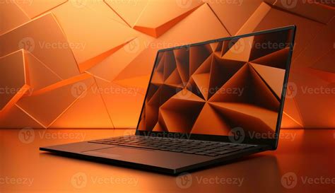 AI Generated Laptop. Technology Laptop. Laptop against dark background. 35851168 Stock Photo at ...