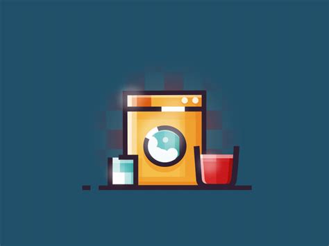 Washing machine - motion design by Andrew Kliatskyi on Dribbble