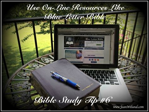 Bible Study Tip #6 - The Blue Letter Bible: 7 Reasons to Use this On-Line Bible Study Tool ...