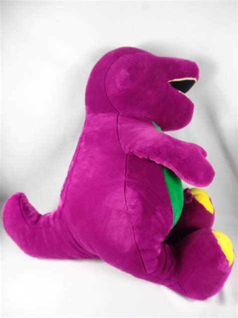 HUGE Jumbo Barney The Purple Dinosaur Plush Doll 36" Tall 3 FEET TALL X ...