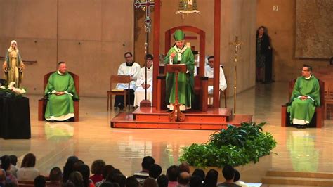 26th Sunday in Ordinary Time, Homily by Archbishop Gomez (9/28/2014 ...