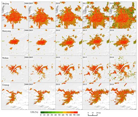 ESSD - Metrics - A 30 m resolution dataset of China's urban impervious surface area and green ...