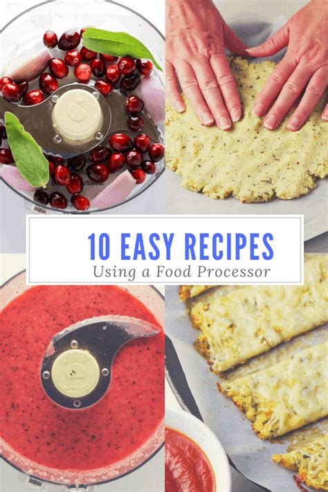 10 Easy Recipes To Make Using A Food Processor - Tastefulventure