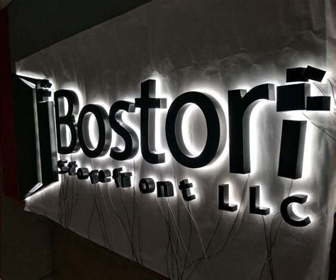 LED STAINLESS STEEL BACKLIT LETTERS – G-Signs